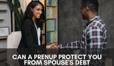 Can a prenup protect you from spouses debt 1