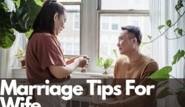 Marriage Tips For Wife